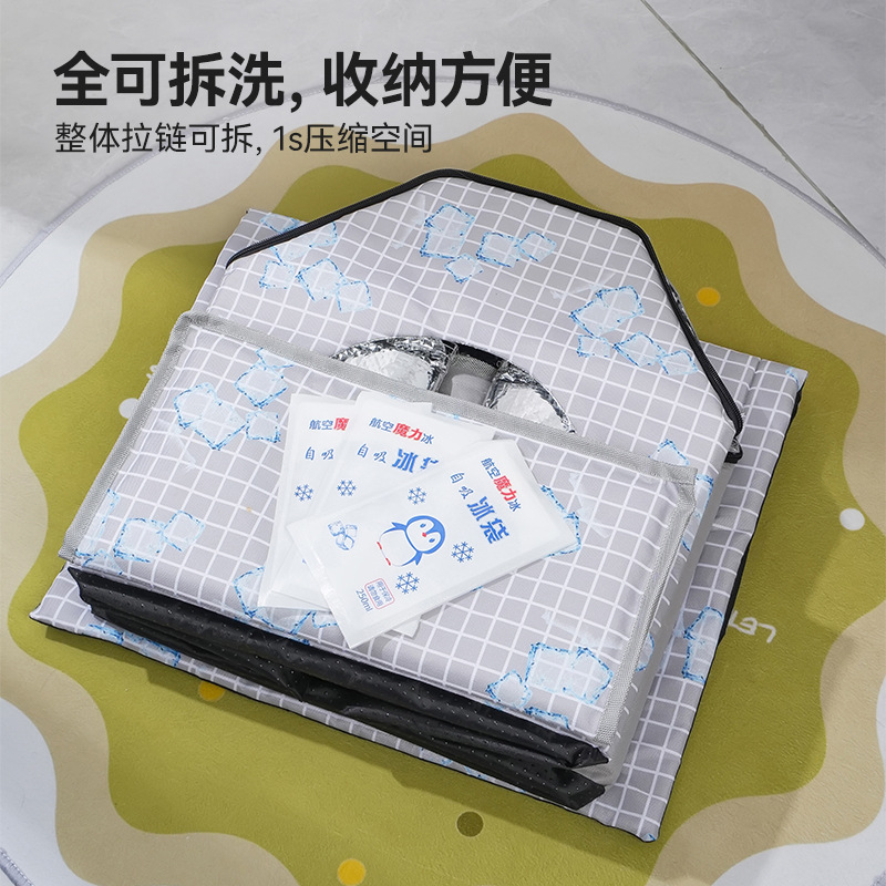 Nido arqueado para gatos Nido fresco de verano Nido plegable para gatos Casa con aire acondicionado para gatos Artefactos de enfriamiento Casa para perros y gatos Nido de hielo