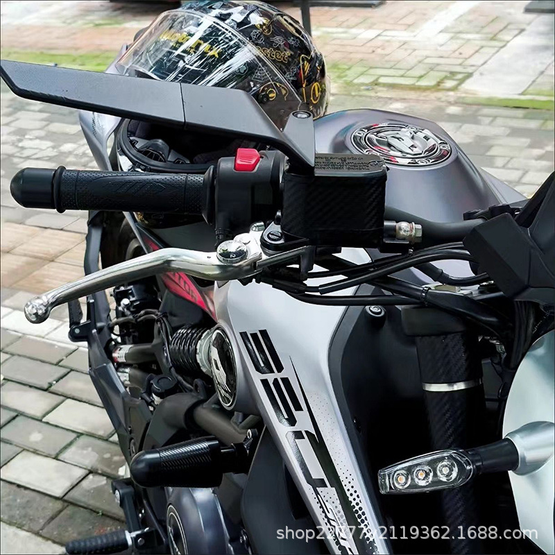 Motorcycle modified rearview mirror adjustable rearview mirror invisible wing general Kawasaki/Yamaha/Suzuki blade mirror
