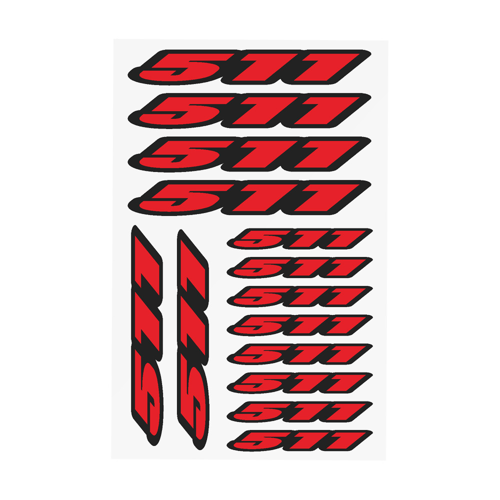 Pegatinas digitales para motocicletas para HUSQVARNA TE 511 SMR 511 TXC 511 Decoración