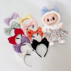ヘアフープのみ 1代目・2代目・3代目 ラブブペンダント ラブブマカロン 座りパーティーベビーヘアフープリボン