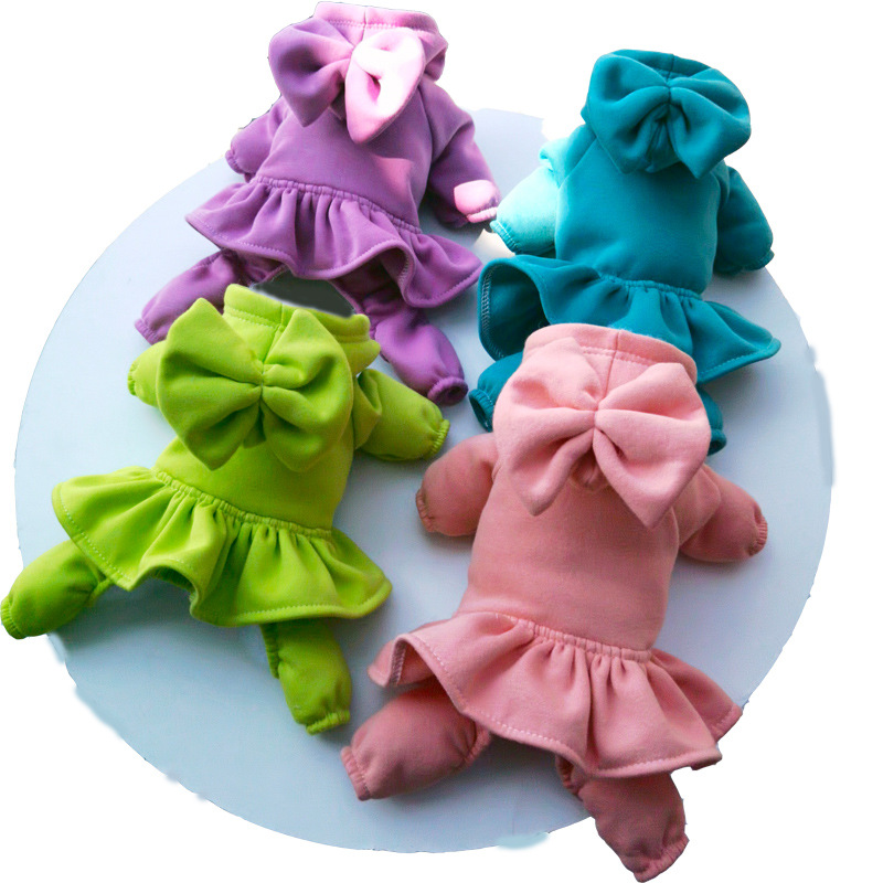 Ropa para perros y gatos para otoño e invierno, vestidos para perros de cuatro patas, suministros deportivos para gatos, Corgi para perros medianos tipo Bulldog Francés Teddy.