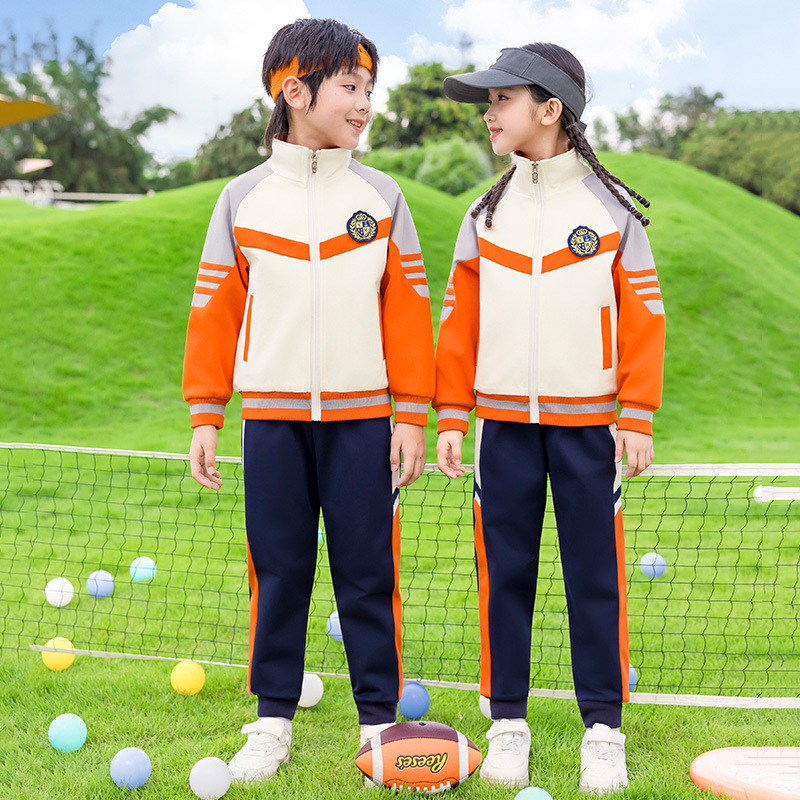 幼儿园园服春秋装棒球服三件套一年级班服运动小学生校服夏天套装|undefined