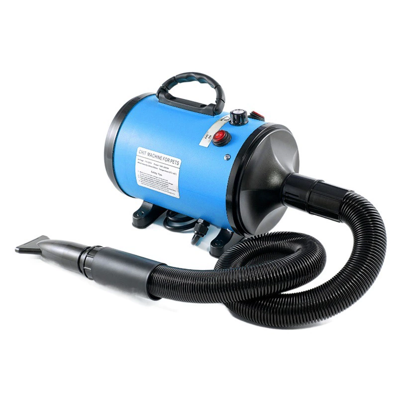 Мощный малошумный фен для собак и кошек Magic Blower, с высокой скоростью потока воздуха, для быстрой сушки.