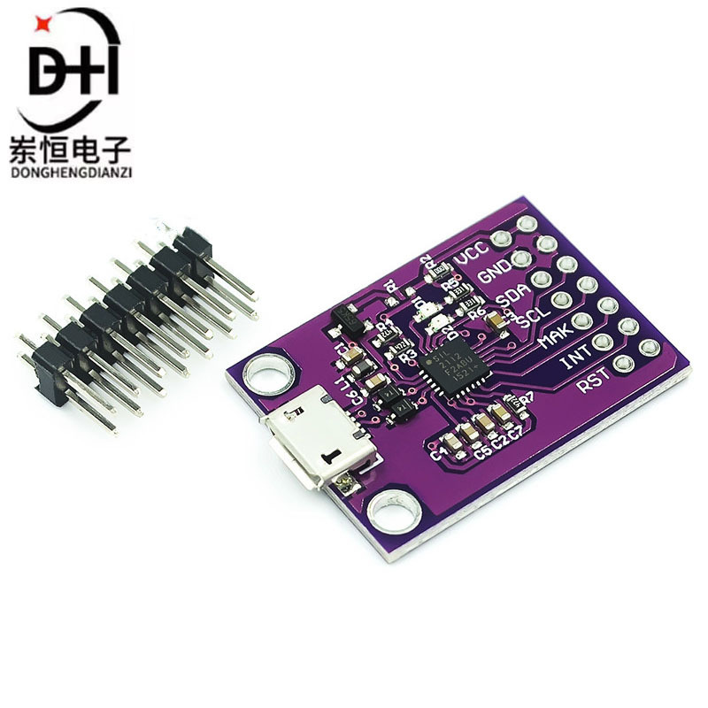 CP2112 module USB to SMBus/I2C USB to I2C communication module CCS811 riser board CP2112 module USB to SMBus/I2C USB to I2C communication module CCS811 riser board
