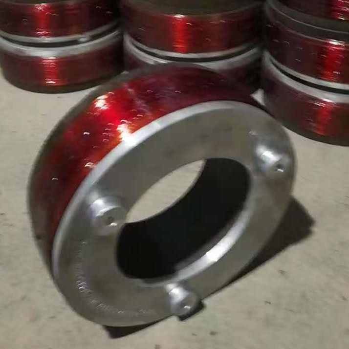 哈斯科/泰乐利替代款 锆刚玉钢轨抛光轮 260x90 地铁道轨修复磨具