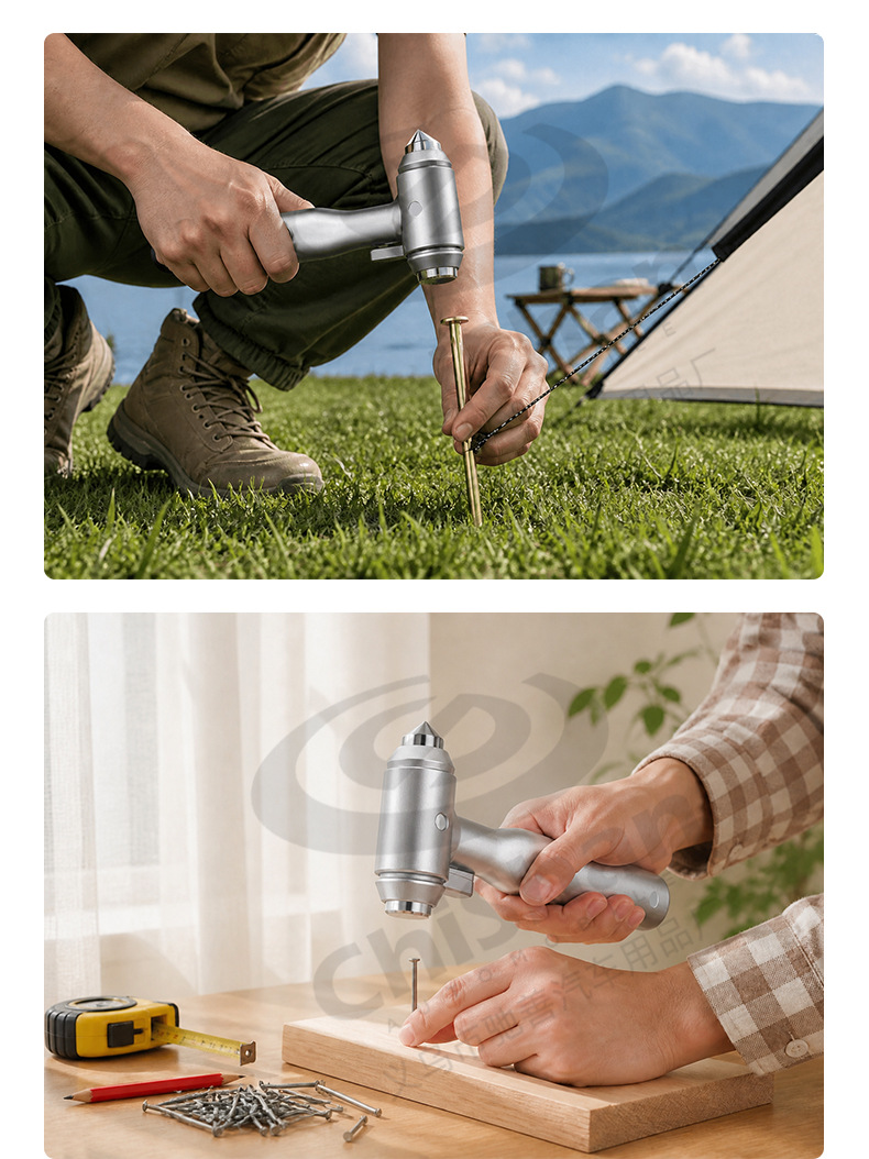 【Customized】Safety Hammer Cross-Border Car Multi-Function Escape Hammer Window Glass Breaker Self-Defense Hammer Window Breaker