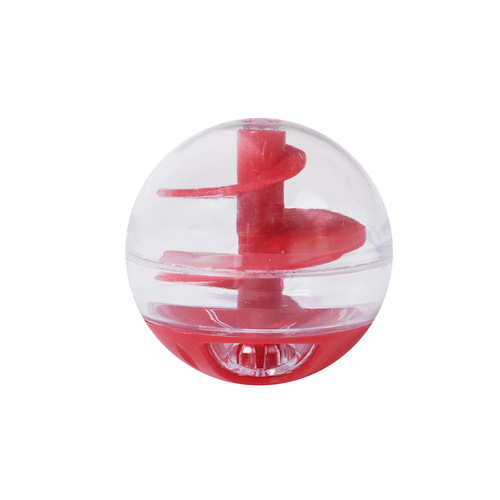 Cat food leakage ball, cat educational toy, spiral food leakage ball, pet bite resistance training, fun food leakage device, drop shipping