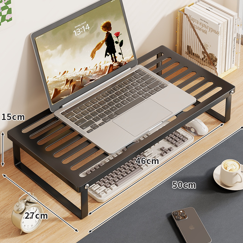 Soporte de Enfriamiento para Laptop, Base Elevada, para Escritorio y Hogar