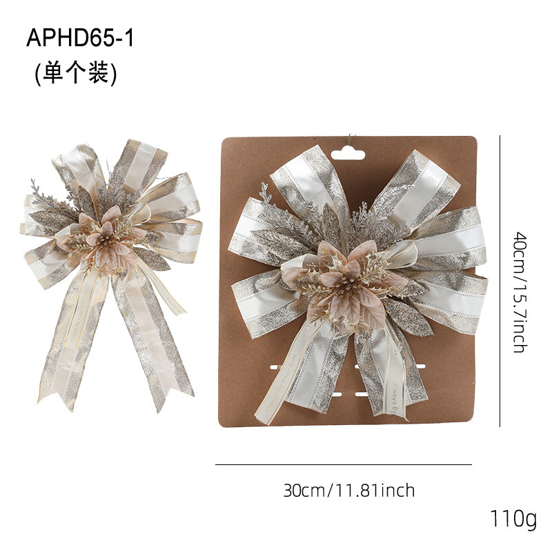 Flores de Navidad de Champaña
