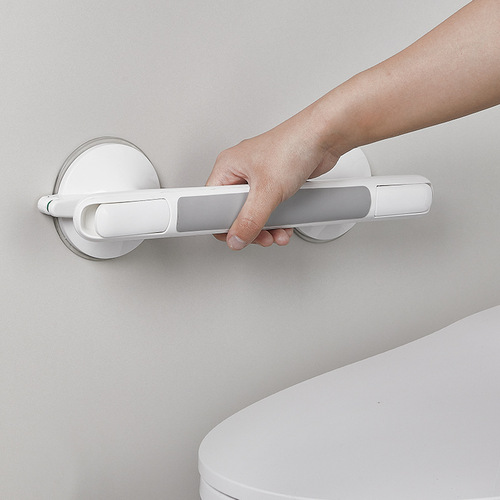 Cross-border new style punch-free large suction cup handrail bathroom toilet glass door handle elderly safety anti-slip