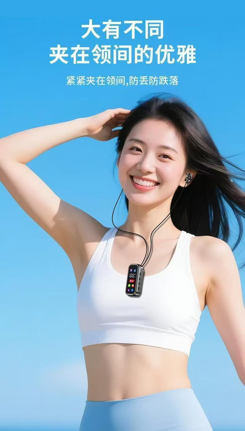 Lavalier Wireless Bluetooth Headset with Enc Noise Reduction, Voice Changing, High-Quality Sound for Live Streaming and Karaoke