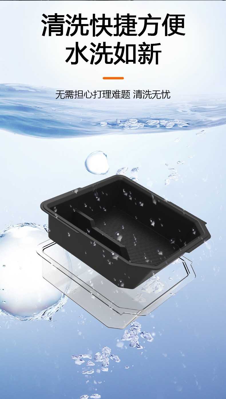 Suitable for Tesla's New Version Model Y/Yl/3 Center Console Storage Box Armrest Box Silicone Double-Layer Car Accessory