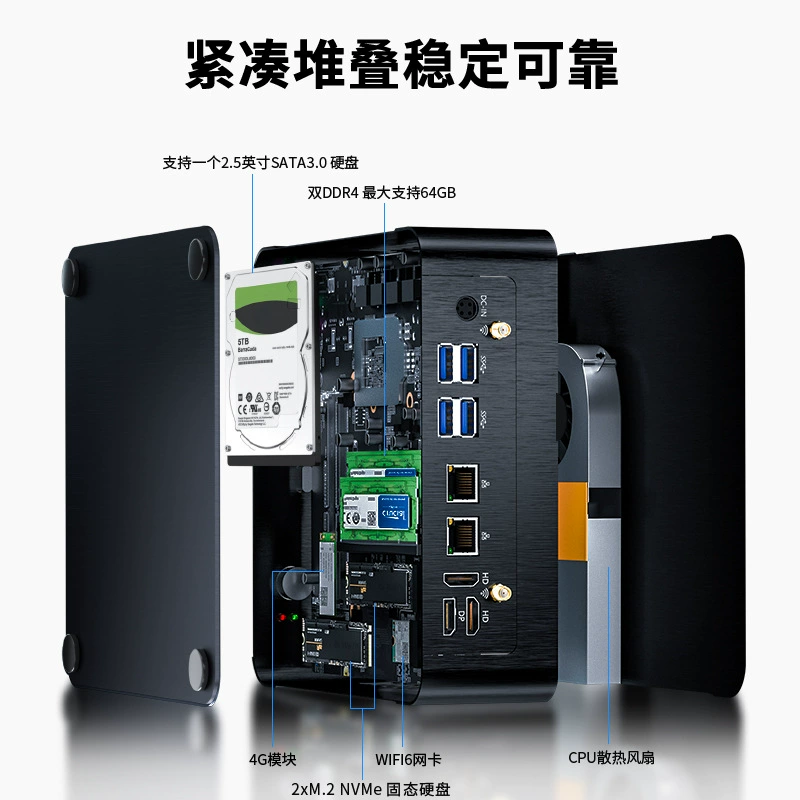 Заводской мини‑компьютер Core i9-9880H для дома и офиса, игровой мини‑ПК, компактный системный блок, экспортное исполнение