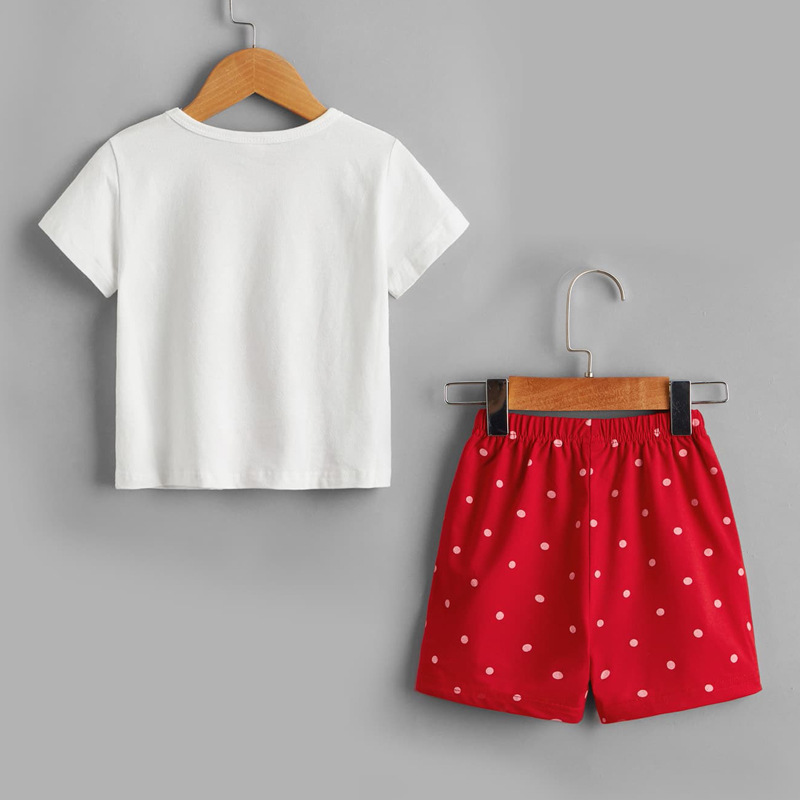 여자 여름 새로운 짧은 소매 반바지 세트 캐주얼 편안한 가정 옷 두 조각 공장 도매 장소