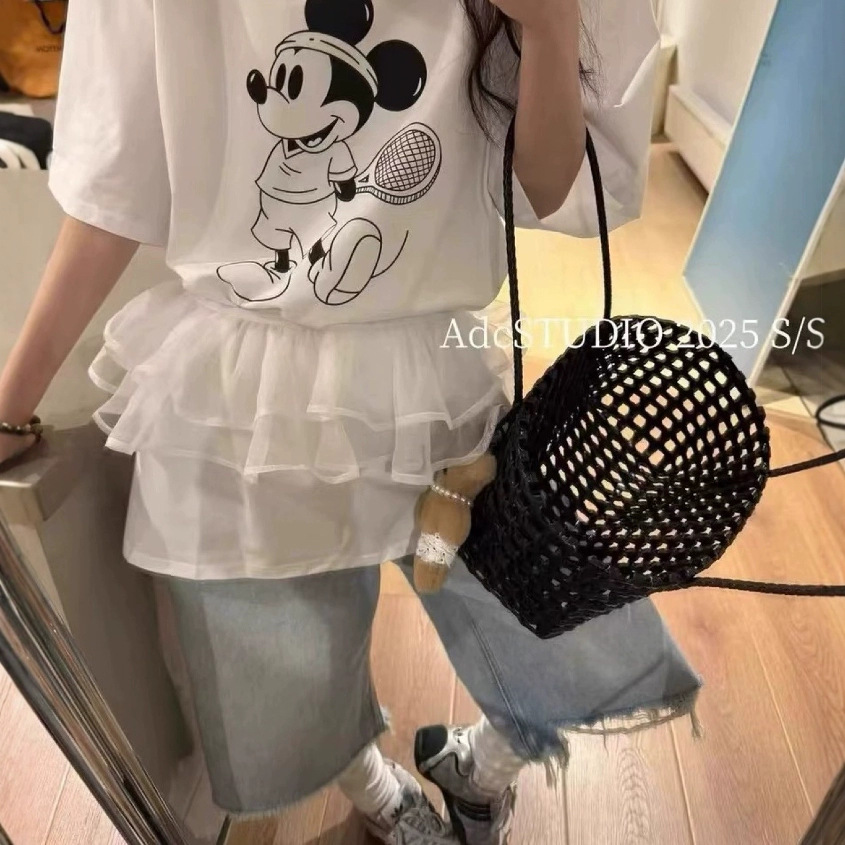 2025韩系新款韩版蓬蓬裙帘显瘦百搭纯色蕾丝屁帘半身裙女蓬蓬短裙