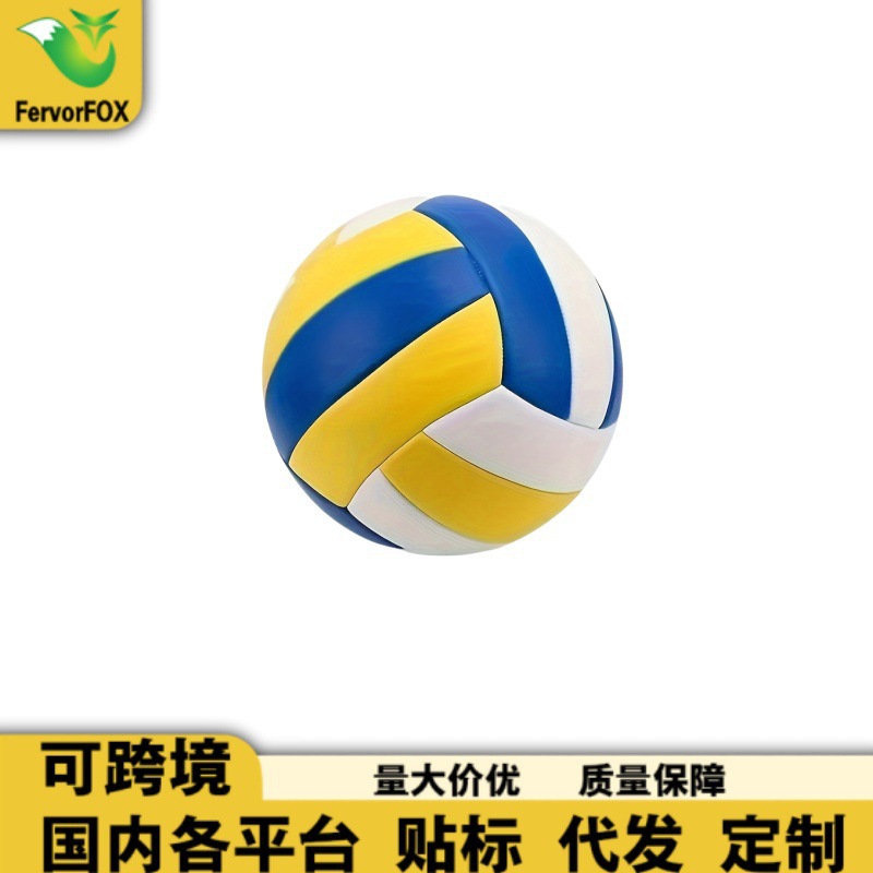 Cross-Border Hot Selling No. 5 Pvc Soft Indoor and Outdoor Volleyball Suitable for Beginners and Adults Sports Training Volleyball