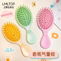LMLTOP Массажная расческа с воздушными подушками в конфетных цветах, мультяшная, милая, портативная, для укладки волос, расческа-подушка для гладких волос, тщательно отобранные материалы