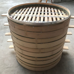 安慶蒸籠竹製商用饅頭旧式大容量超巨大竹籠特大サイズ商用竹蒸籠竹蒸籠
