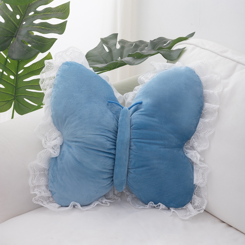 Cojín para Sofá con Lazo de Estilo Crema de Peluche y Algodón PP para Oficina y Auto