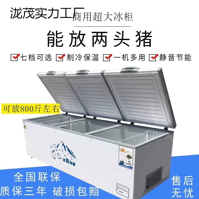 Коммерческие горизонтальные большие морозильные камеры большой емкости бытовые морозильные камеры энергосберегающие двойные температуры холодильники морозильные шкафы