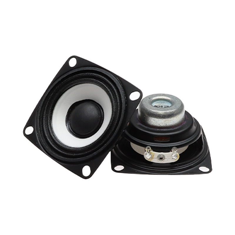 53mm角型内磁フルレンジスピーカー 2inch 中音域布巻き4Ω10W高音質スピーカー|undefined