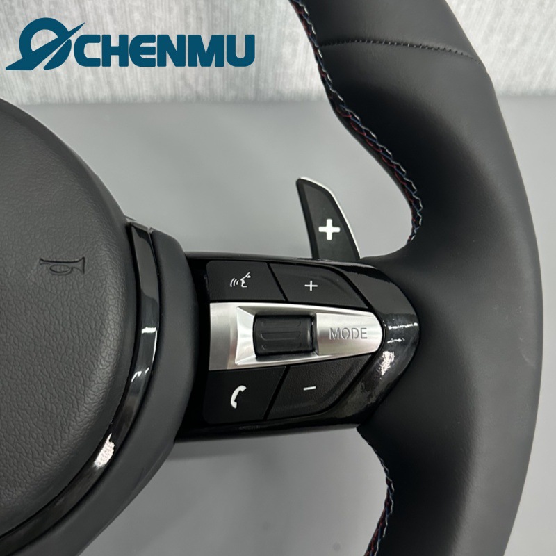 Modified Flat Bottom Sport Steering Wheel For BMW 1 2 3 4 5 6 7 X1