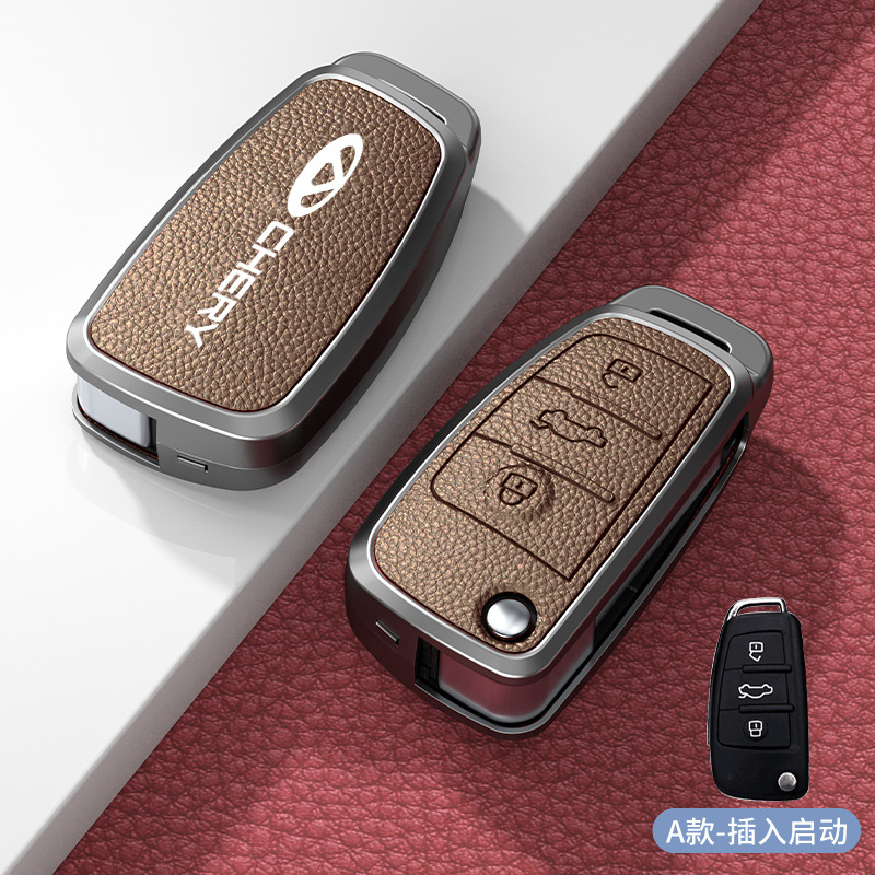 유형 A, 삽입 시작, 카키색, 아연 합금, 단일 쉘