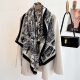 2025 New Style All-match Large Square Elegant Classic All-match Scarf High-end Air-conditioned Room Warm Shawl Thin Sunscreen