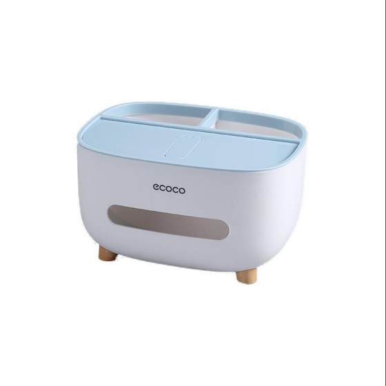 Yike ecoco new desktop tissue box tissue box office tissue storage box cute cartoon organizing box