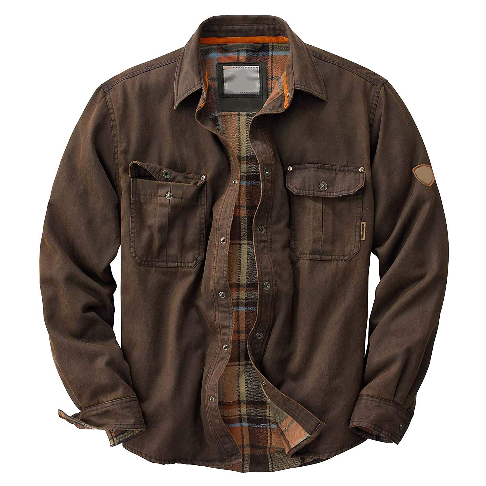 Heavy Industry Locomotive Style Men's Long Sleeve Cotton Jacket 6701_voghion.com