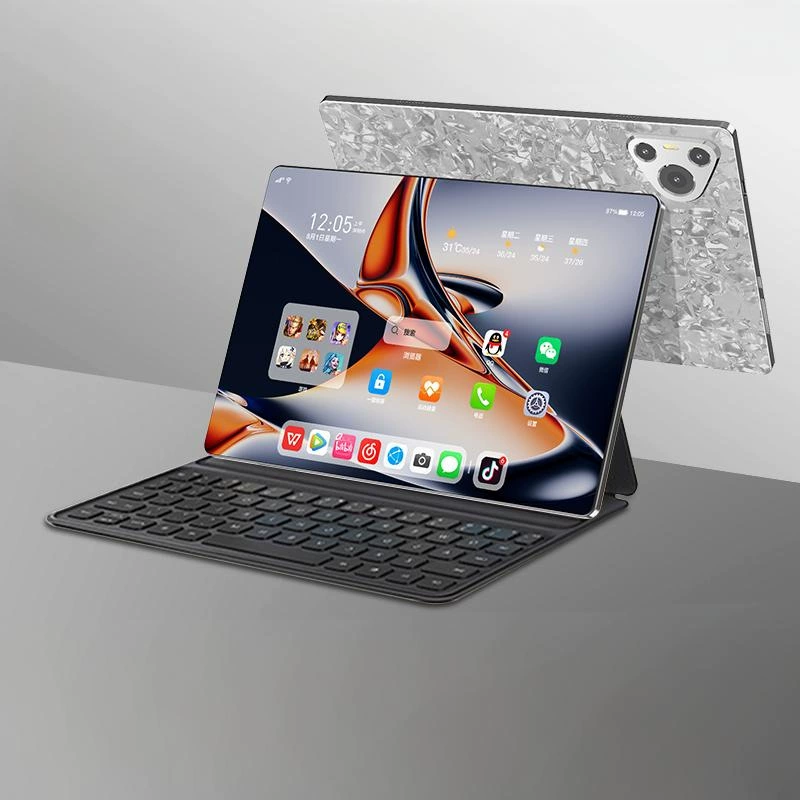 Планшет (Snapdragon 8Gen2) 4K HD с защитой глаз, 16 ГБ ОЗУ, 5G полноэкранный для игр и обучения