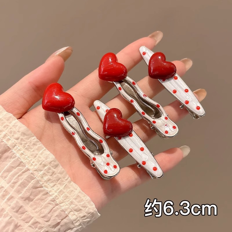 Coreano dulce dopamina hueso de color pequeño broche de pelo lateral universal broche de pelo roto lindo broche de moda mujer