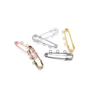Cross-border DIY handmade jewelry accessories direct metal winding large pin hanging ornaments clothing safety pin special-shaped needle