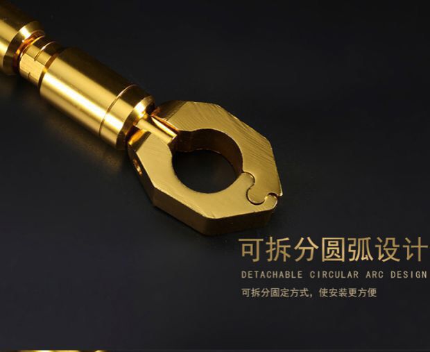 Electric Vehicle Modification Accessories Faucet Balance Rod Reinforcement Men's Motorcycle Handlebar Crossbar Reinforcement Thick Handlebar Pull Rod