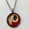 Retro football necklace, American style