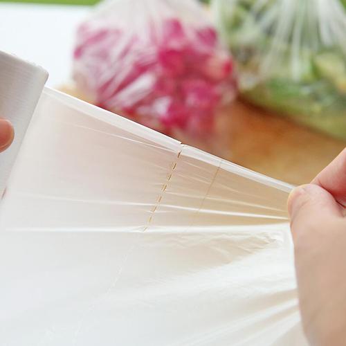 20cm food preservation bag large roll household kitchen stretch film preservation paper refrigerator fruit food storage food bag