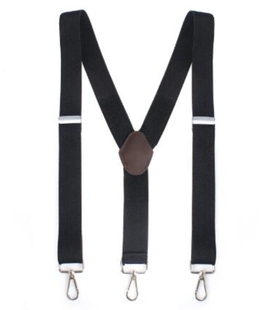 Adult suspender suspenders metal buckle three clip width 3.5cm
