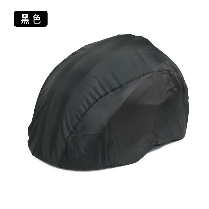 Casco de bicicleta cubierta de lluvia cubierta de casco de conducción anti-goteo anti-spating cubierta de protección de casco de verano de bicicleta cubierta de protección contra el viento