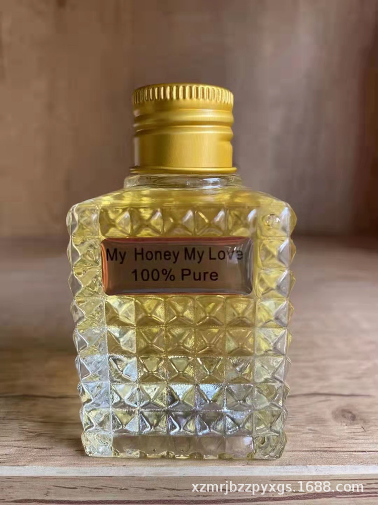 Internet celebrity ins style wedding honey bottle 25ml 35ml 50ml 65ml wedding candy honey bottle jam bottle