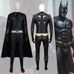 ジャスティス・リーグ バットマン コスプレ ブルース・ウェイン ジャンプスーツ タイトスーツ コスチューム パフォーマンス衣装 女性用