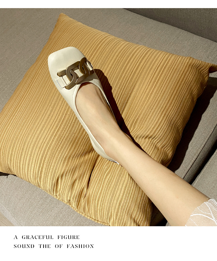 Comfortable Women's Leather Grandma Shoes Flat Casual Shoes_voghion.com