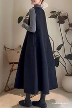 巨好看的春秋一整套韩系高领长袖打底衫配马甲背心连衣裙两件套装