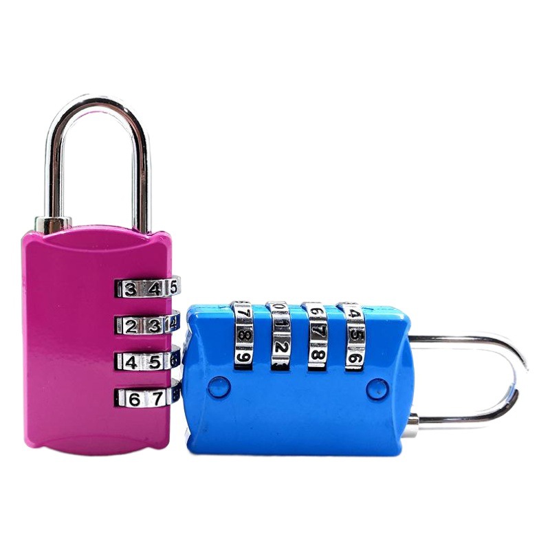 Padlock spot 4-digit password lock password padlock outdoor travel anti-theft password lock gym password lock