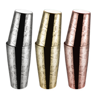 304 stainless steel American Shaker etching Boston shaker cocktail shaker Shaker Shaker wine set