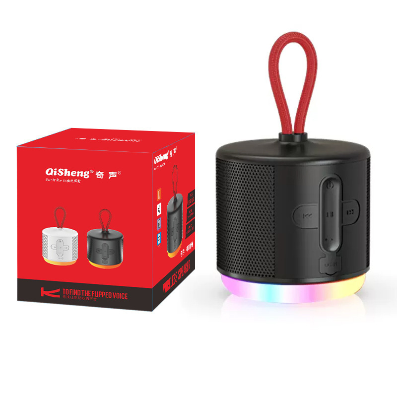 カツノk 16 bluetooth 5.0ミニledカラーオーディオ携帯電話パソコン無線重低音小型スチールスピーカー|undefined