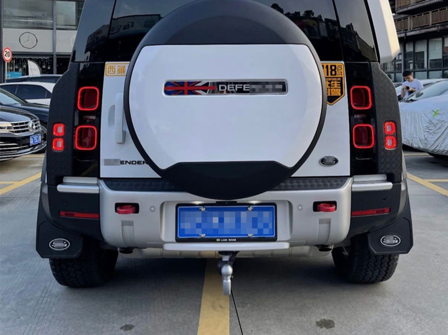 Suitable for 20-25 New Defender Spare Tire Cover 11013090 Rear-Mounted Spare Tire Cover Modification Wholesale