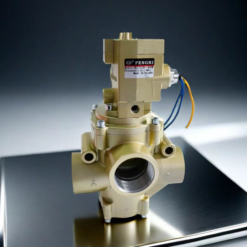 无锡电磁阀二位三通截止阀K23JD-32W/40W配无锡老式头线圈