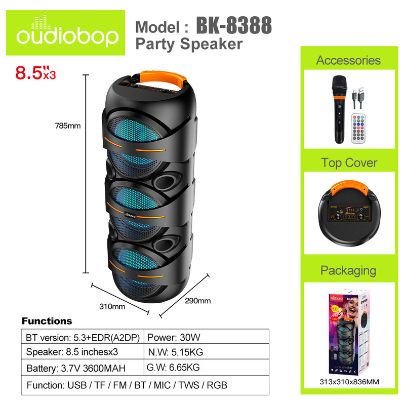 Outdoor Lawn Portable Wireless Speaker with High Volume, High-Quality Sound, Karaoke Effect, Square Dance Speaker, Not Waterproof Outdoor Lawn Portable Wireless Speaker with High Volume, High-Quality Sound, Karaoke Effect, Square Dance Speaker, Not Waterproof