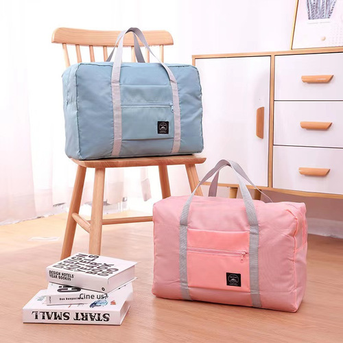 Moving luggage bag portable travel storage bag multifunction large capacity foldable clothing storage bag airplane bag