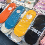 纯色袜子韩国进口女船袜夏季镂空透气网眼隐形袜简约浅口防滑薄棉